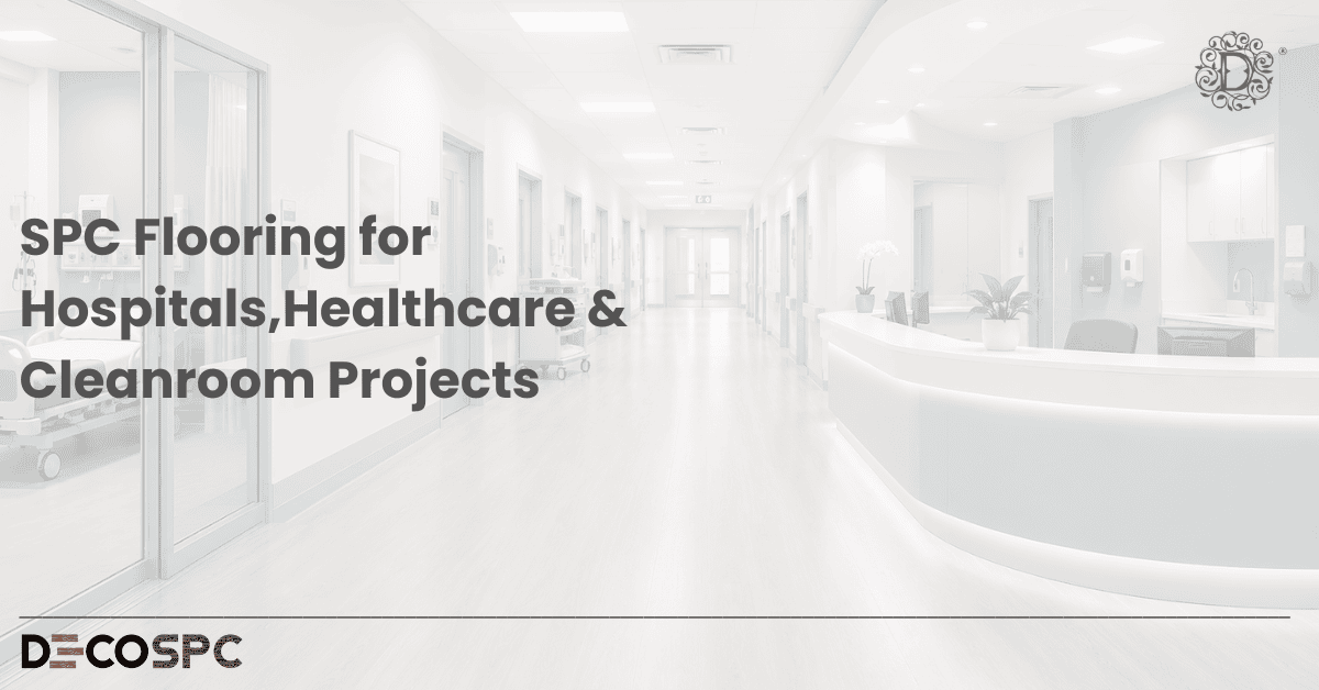 SPC Flooring for Hospitals,Healthcare & Cleanroom Projects